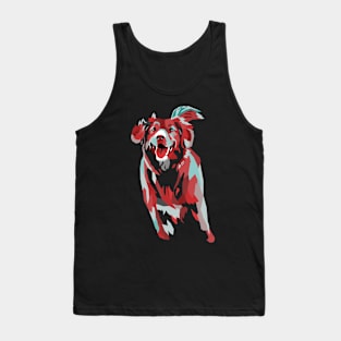 Dog Pop Art Tank Top